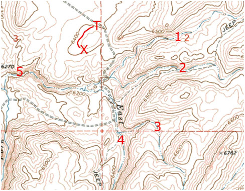 topo map