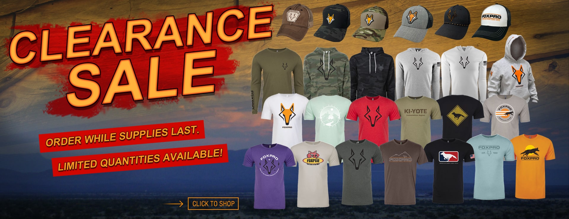 FOXPRO Clearance Sale 