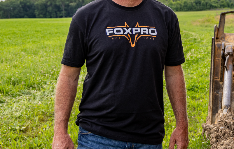 Fox Signal Black/Orange T-Shirt product image