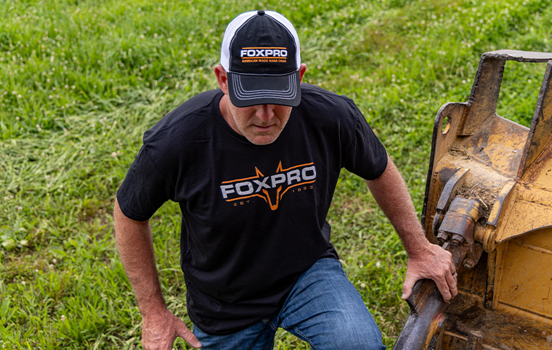 Fox Signal Black/Orange T-Shirt product image