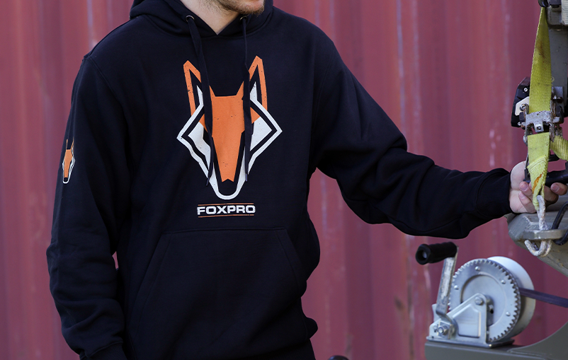 Foxhead Shield Hoodie (Black) product image