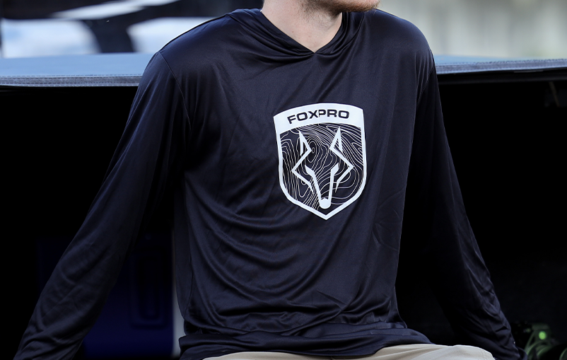 Topo Hooded Long Sleeve Black product image