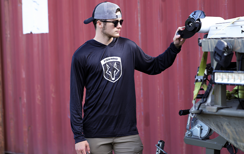 Topo Hooded Long Sleeve Black product image