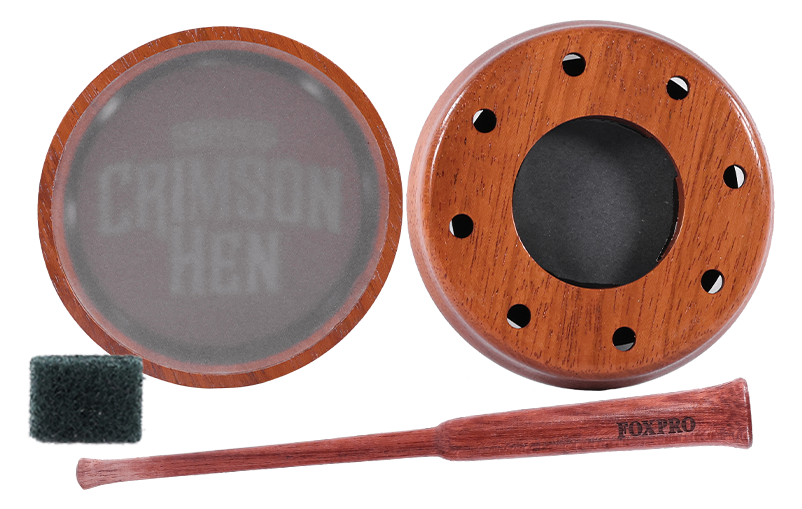 Crimson Hen Tip Over Glass/Slate product image