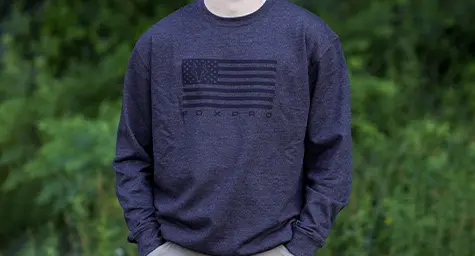 American Flag Crewneck