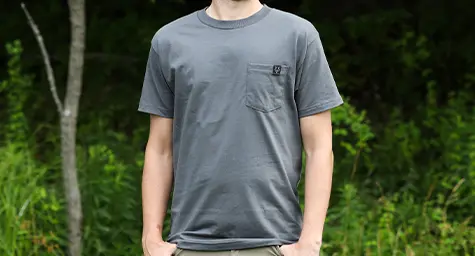 American Flag Pocket T
