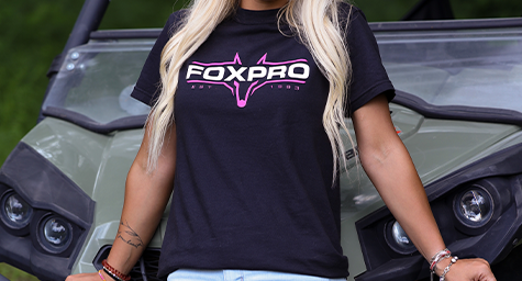  Fox Signal Black/Pink T-Shirt