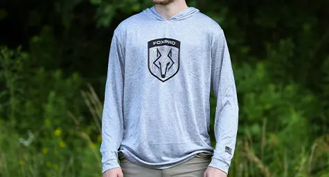 Topo Hooded Long Sleeve Grey